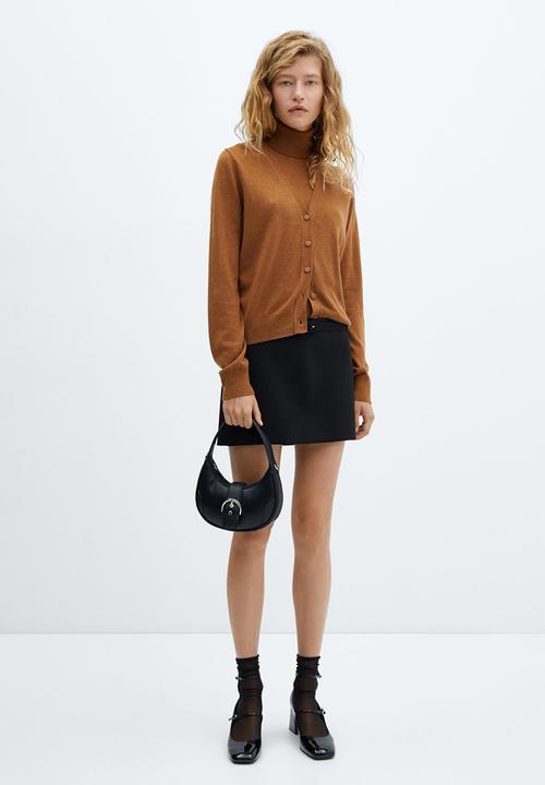 MANGO - Bag mch puffy - black