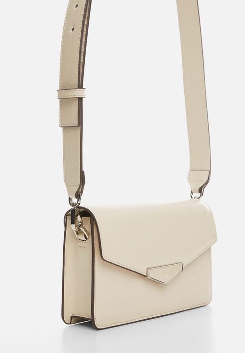 MANGO - Bag m cora - neutral