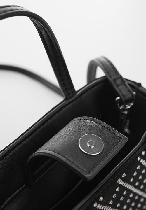 MANGO - Bag mch eve - black