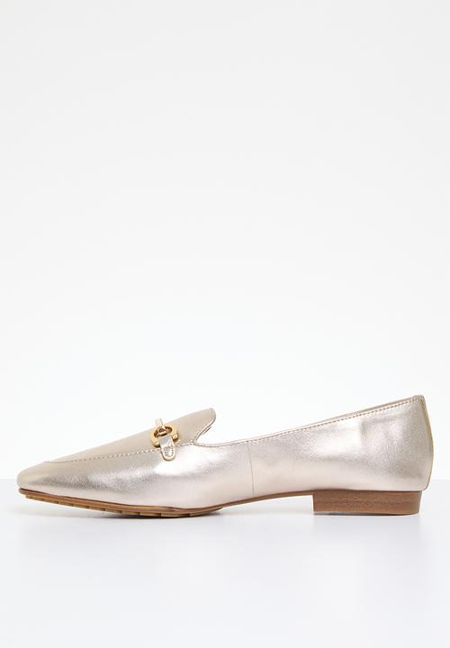 ALDO - Symposia leather loafer - silver