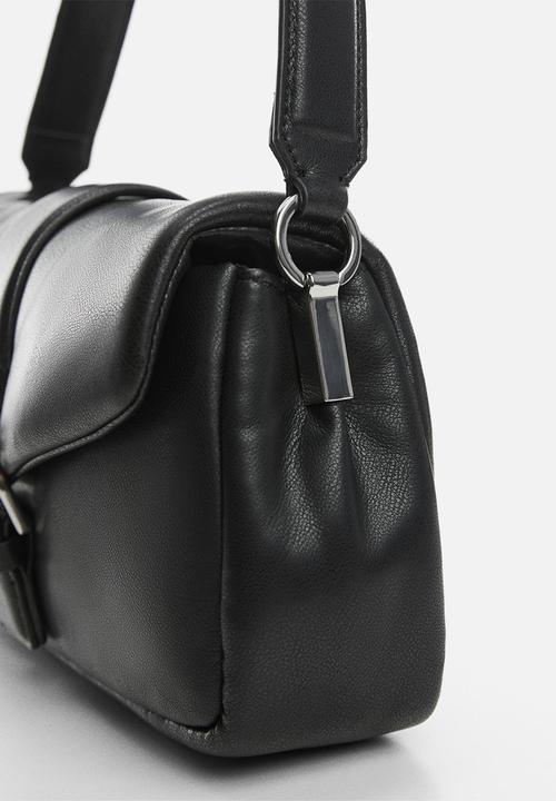 MANGO - Bag m puffy - black