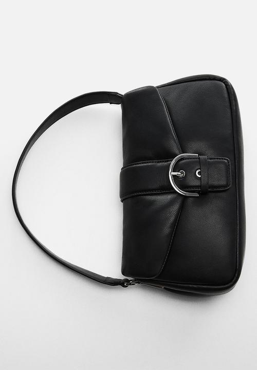 MANGO - Bag m puffy - black