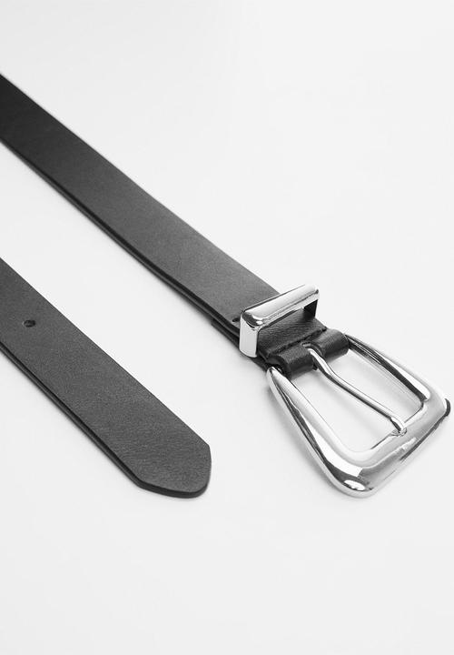 MANGO - Belt angulo - black