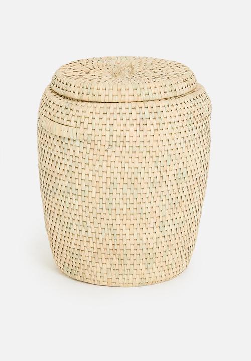 Grey Gardens - Tika laundry basket large - natural 