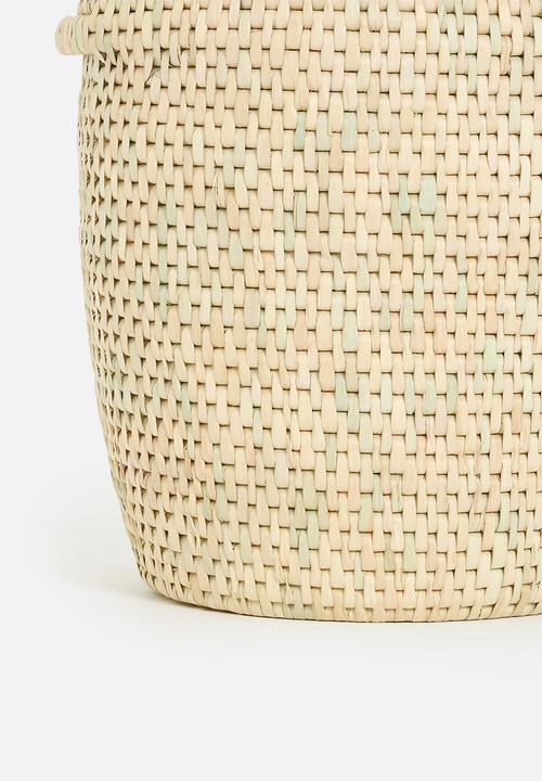 Grey Gardens - Tika laundry basket large - natural 