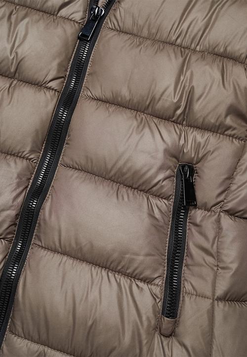 MANGO - Anorak bego - medium brown