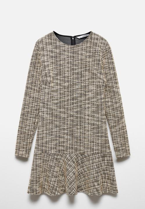 MANGO - Dress alex2 - light beige
