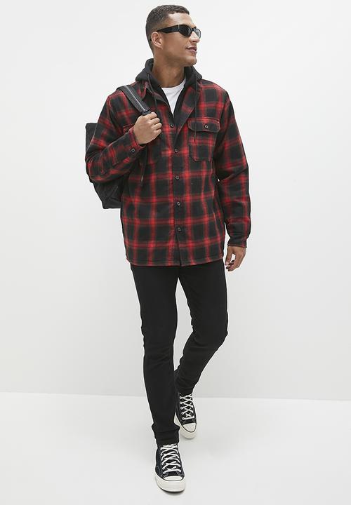 Brave Soul - MSH-580MIMIC - Jet Black/Red
