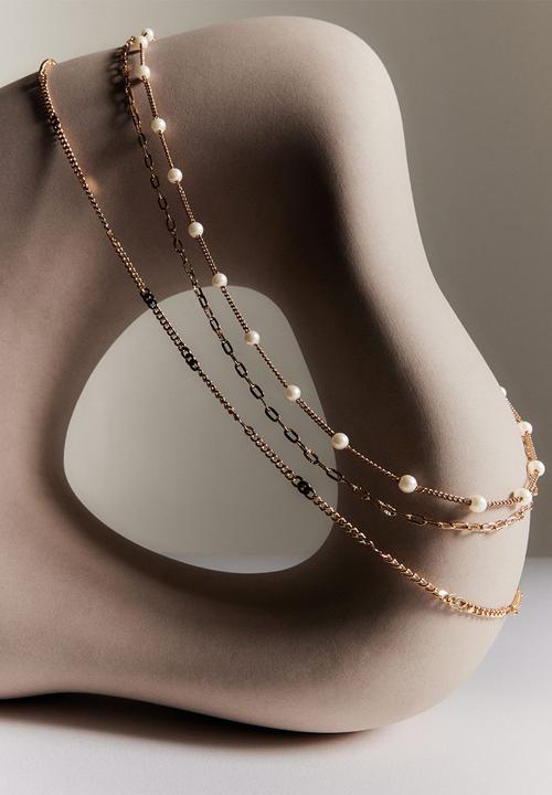 MANGO - Necklace chloe - gold