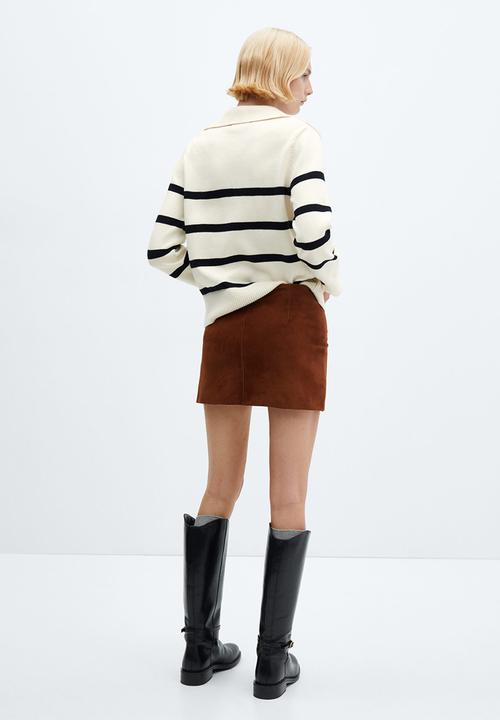 MANGO - Sweater Velero - Light Beige