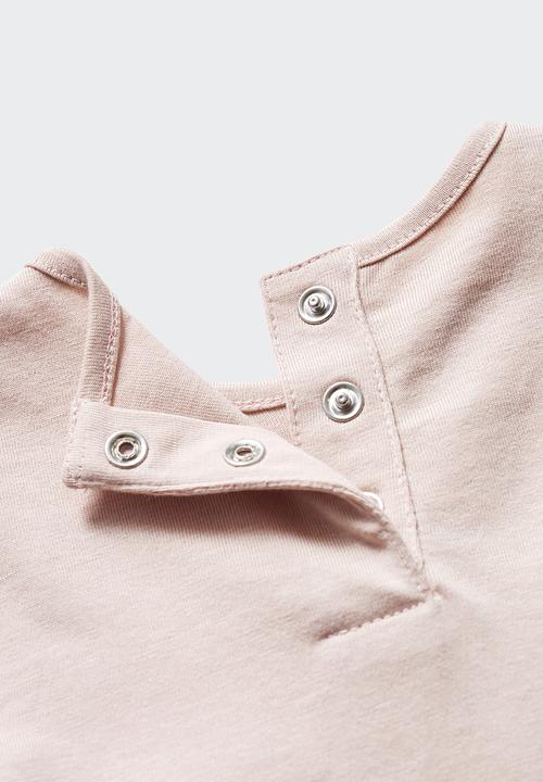 MANGO - T-shirt buho - pink