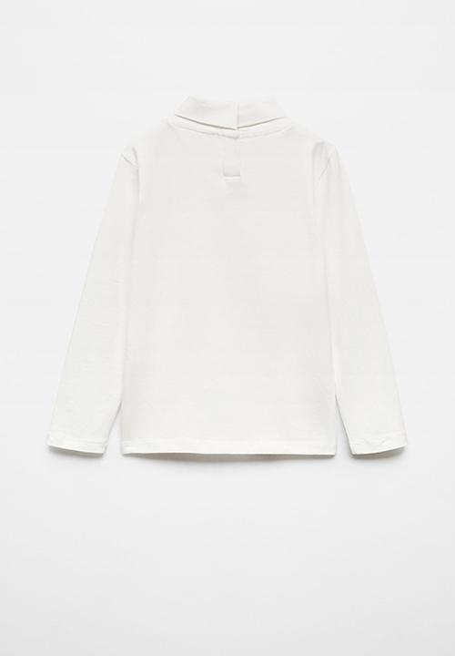 MANGO - T-shirt turbob - offwhite