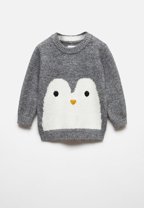 MANGO - Sweater pingu2 - grey