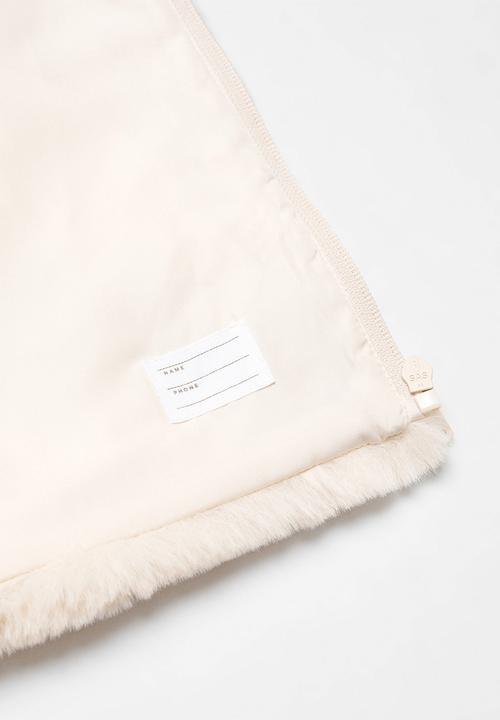 MANGO - Waistcoat canela - beige