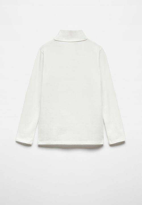 MANGO - T-shirt turbo - offwhite