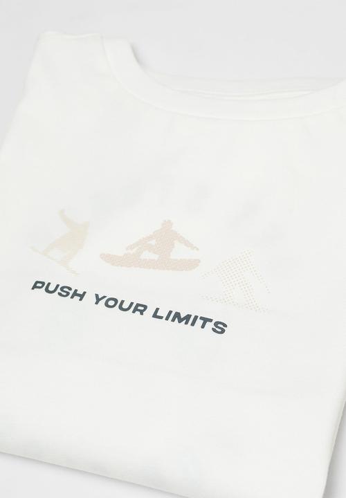 MANGO - T-shirt limits - offwhite