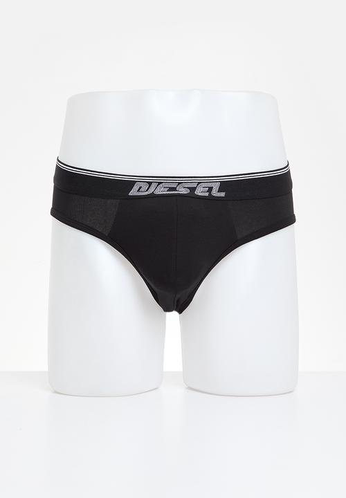 Diesel  - Umbr-andre threepack underpants - black & grey