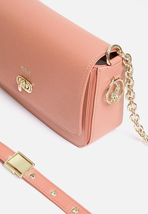 POLO - Siena flapover sling - pink