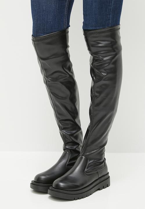 Superbalist - Teagan over the knee boot - black