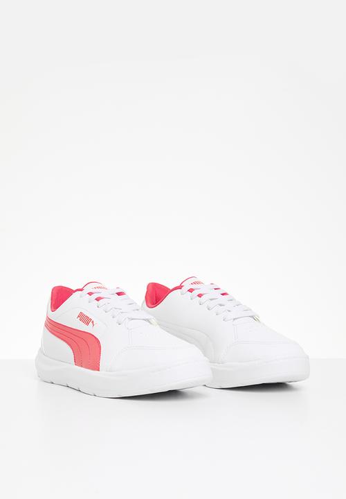 PUMA - Evolve court jnr zadp - puma white-electric blush