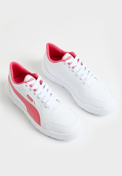 PUMA - Evolve court jnr zadp - puma white-electric blush