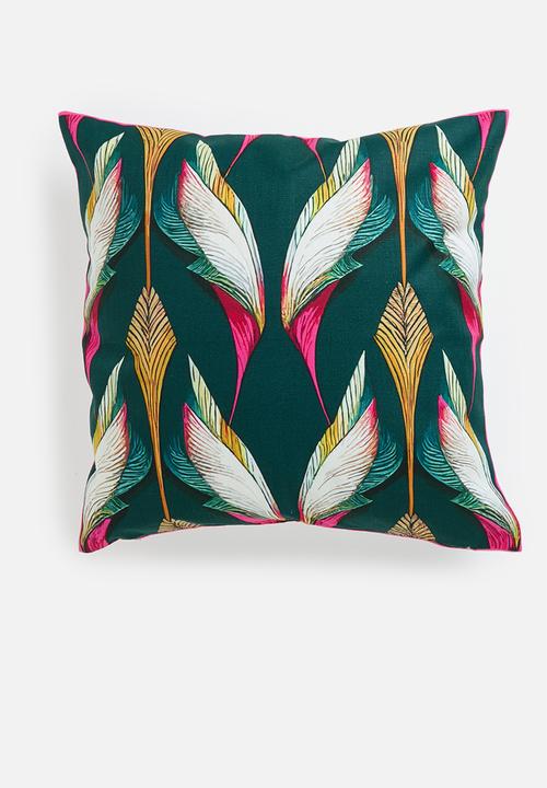 Botanical cushion cover - multi