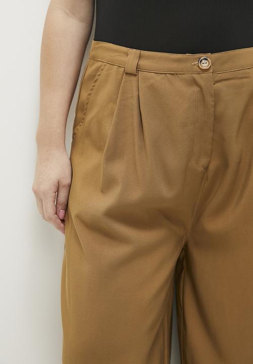 Me&B - Plus Puddle Pant - Chestnut