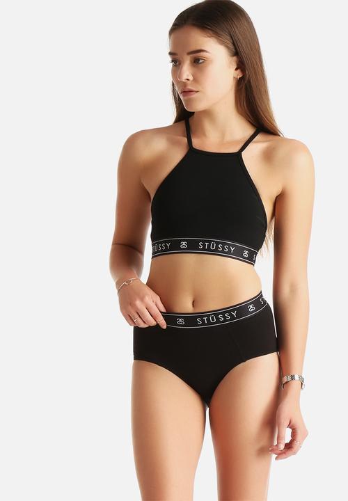 Stussy - High Neck Crop Top