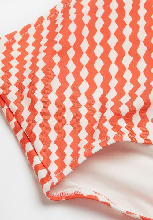 H&M - Bikini bottoms - red/patterned