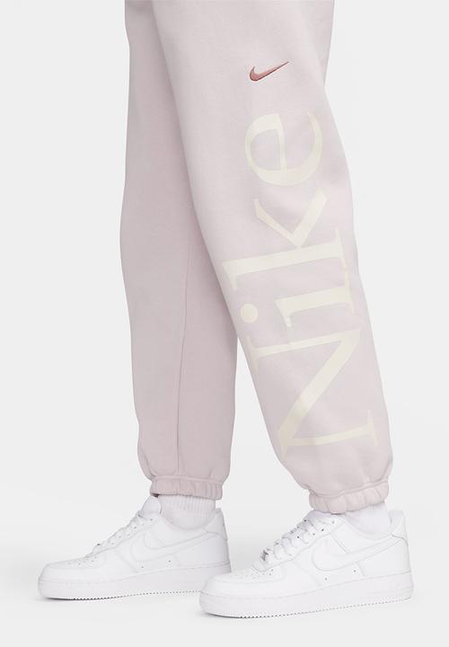Nike - W nsw phnx flc os logo swtpnt - platinum violet/smokey mauve