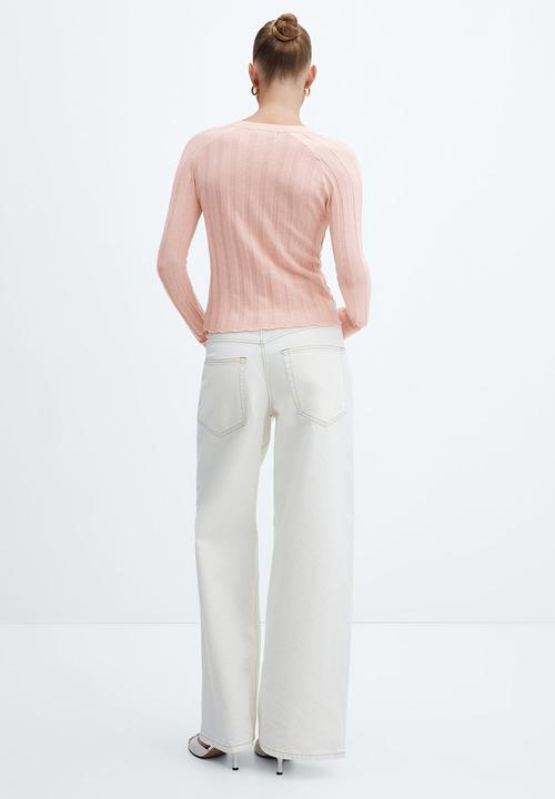 MANGO - Cardigan flurry - light/pastel pink