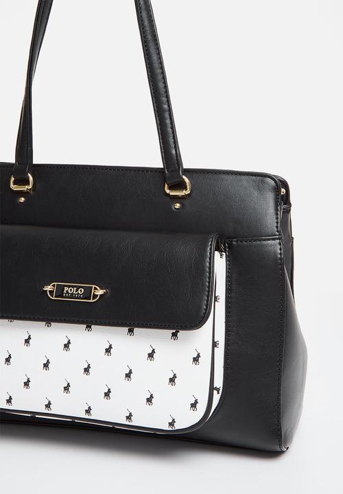 POLO - Marina tote - black