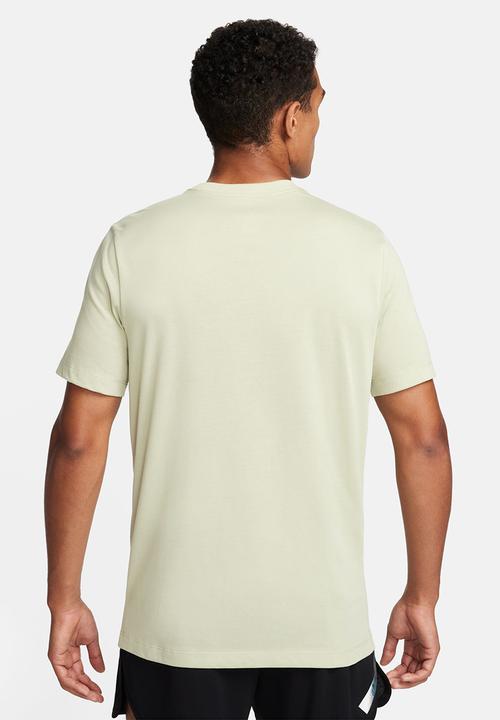 Nike - Dri-FIT  Run div tee- olive aura