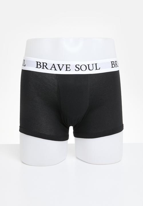 Brave Soul - Mbx - 648 organic 5 pack - black 