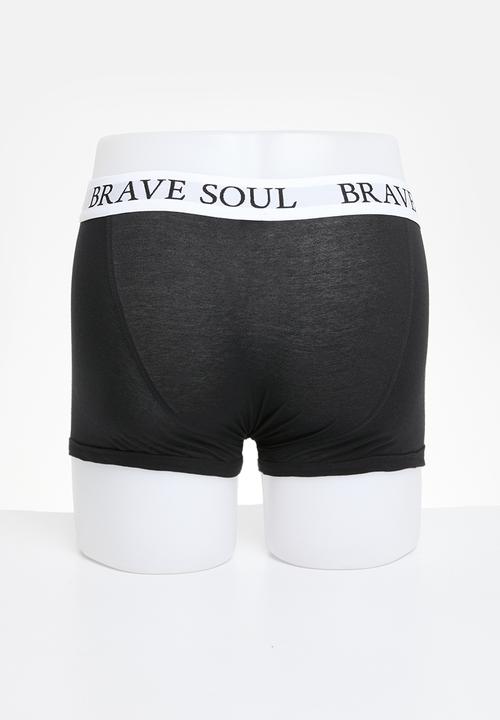 Brave Soul - Mbx - 648 organic 5 pack - black 