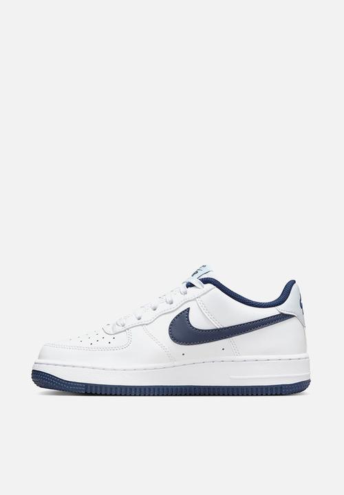 Nike - Nike Air Force 1 Lv8 2 - White/Midnight Navy-Football Grey