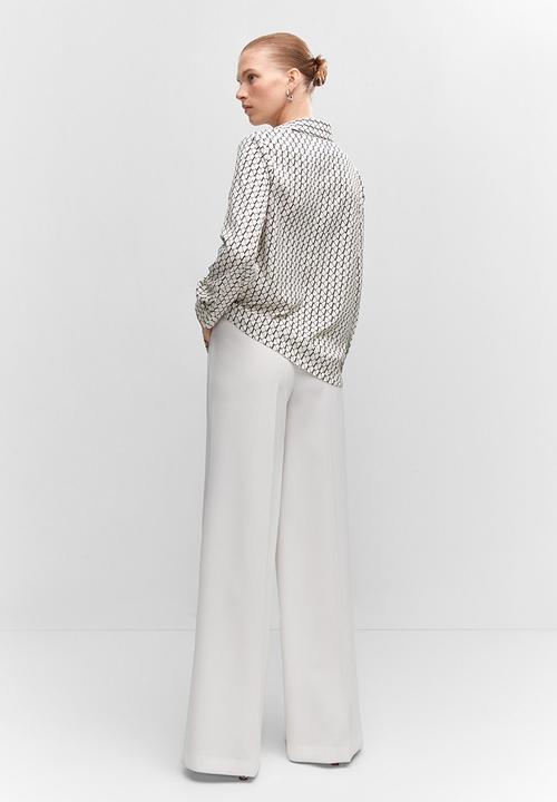 MANGO - Shirt basic - dark grey