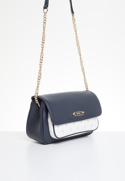 POLO - Marina flapover sling bag - navy