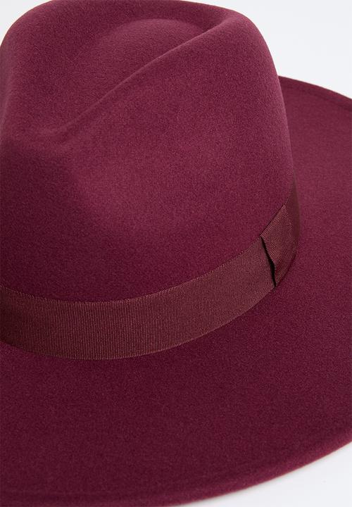 Urban Supply - Sabi fedora - burgundy