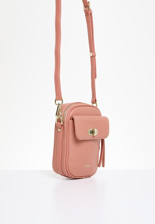 POLO - Siena phone sling bag - coral