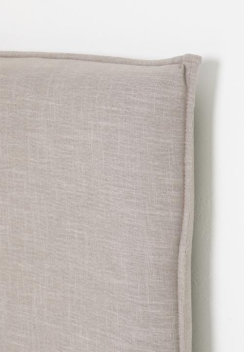 Sixth Floor - Chicago Slipcover headboard - natural