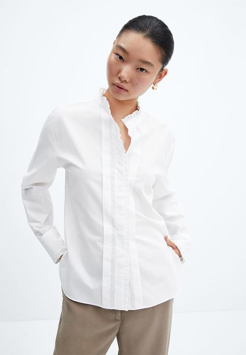 MANGO - Shirt carla - white
