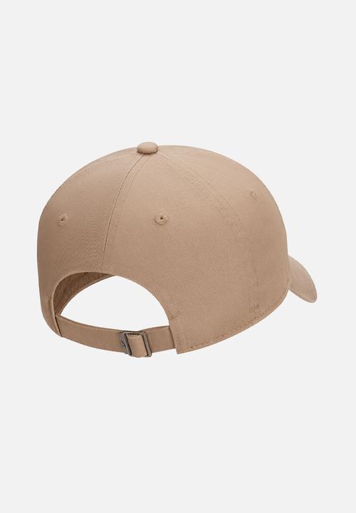 Nike - U nk club cap u cb fut wsh l unstructured cap - khaki/white