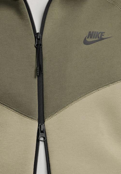 Nike - NSW Tech Fleece Windrunner fz hoody- neutral olive/medium olive/black