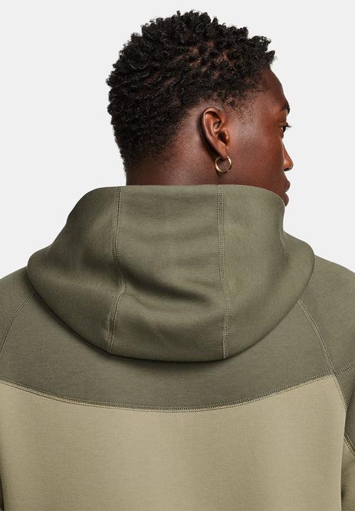 Nike - NSW Tech Fleece Windrunner fz hoody- neutral olive/medium olive/black