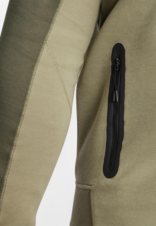 Nike - NSW Tech Fleece Windrunner fz hoody- neutral olive/medium olive/black
