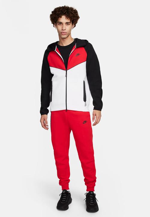 Nike - Tech Fleece  Joggers- university red/black