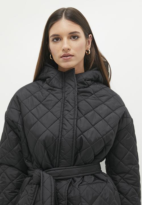 dailyfriday - Quilted jacket - black