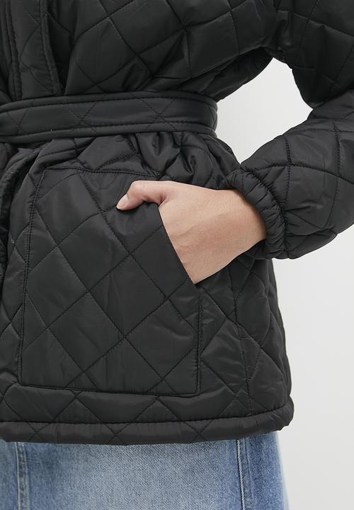 dailyfriday - Quilted jacket - black