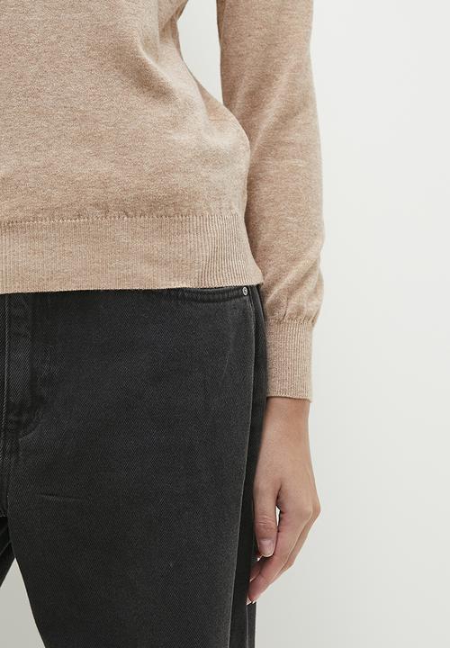 dailyfriday - Collared pull over - oatmeal